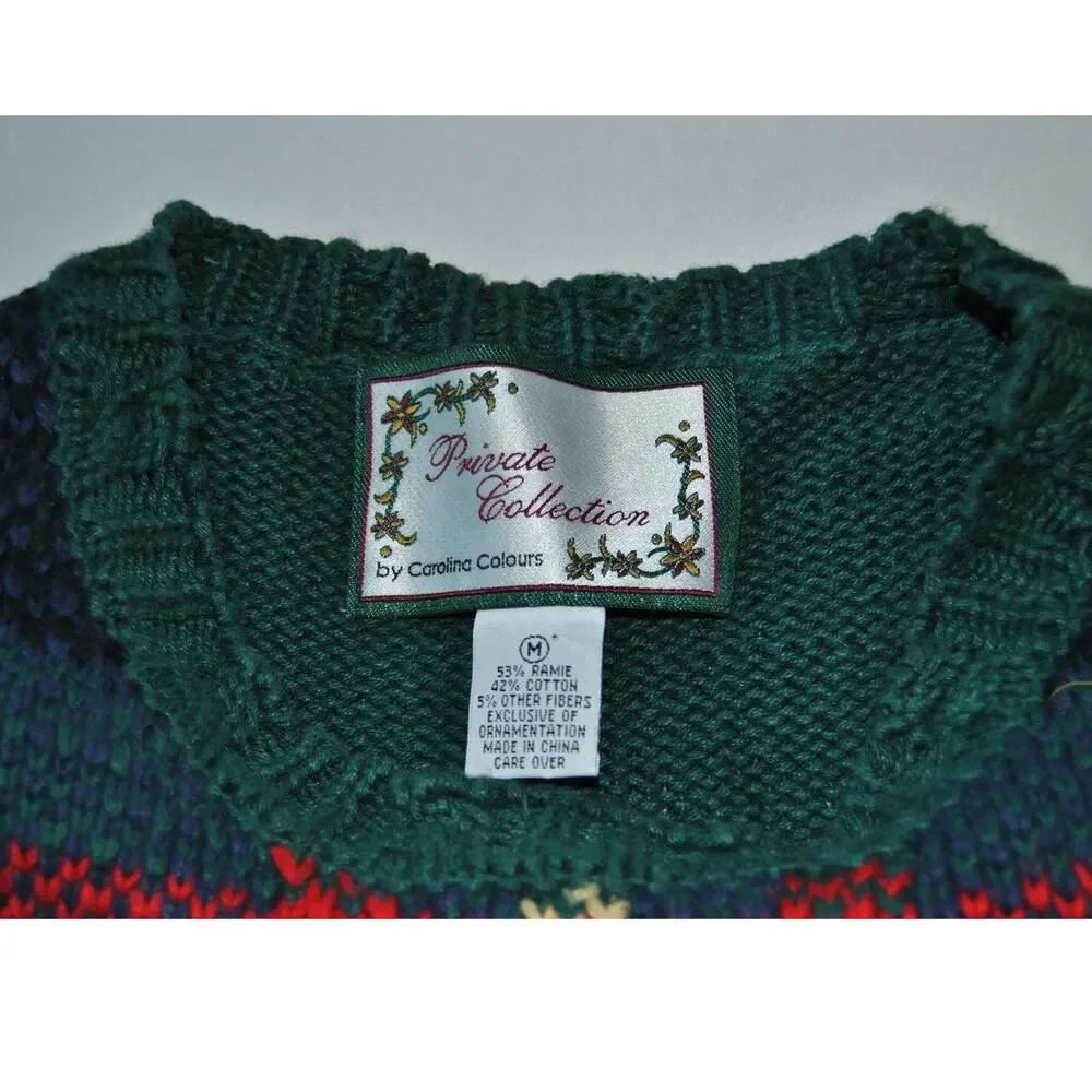 Private Collection Ugly Christmas Sweater Medium